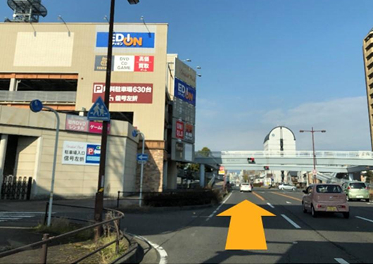 オーキッドパークからの道案内