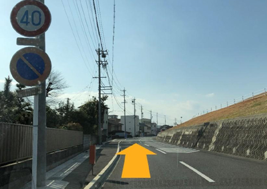 オーキッドパークからの道案内